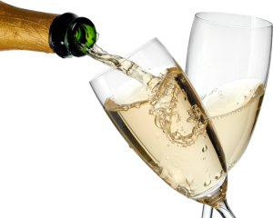 Champagne glass PNG-17460